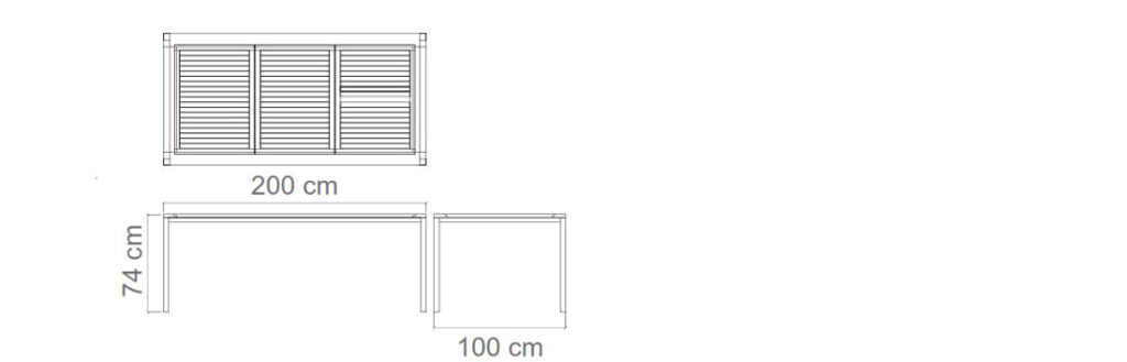 Arquiline Rectangular Table | 6-8 persons