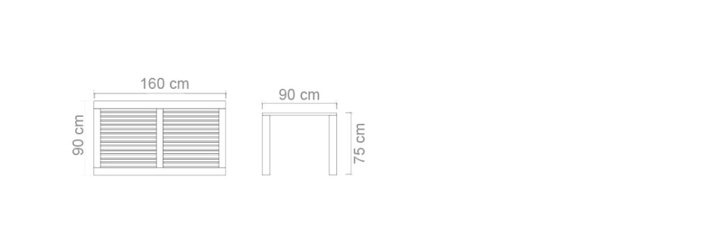 CRUIZE TABLE | 6 PERSONS