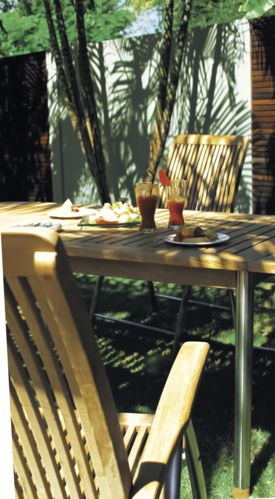 Star Light "Teak" | Outdoor Dining Chair