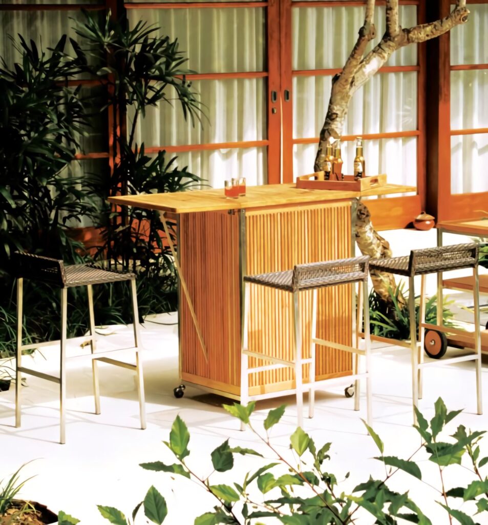Inoxist "Teak" | Bar Tables