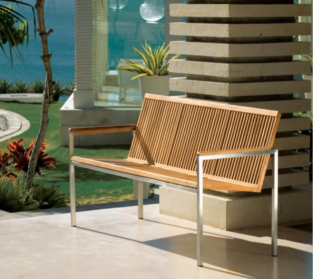 Violette "Teak" | Outdoor Bench