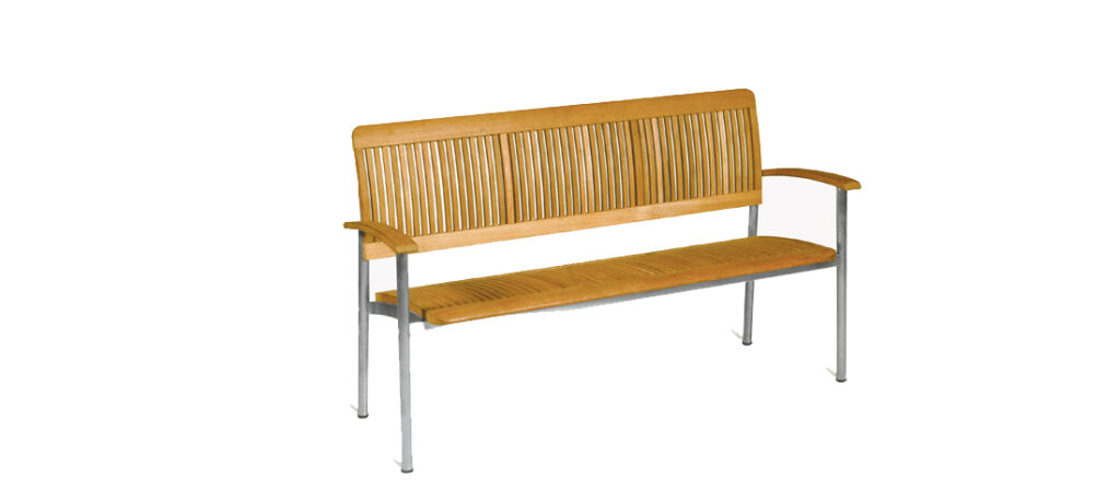 Star Light "Teak" | Outdoor Bench