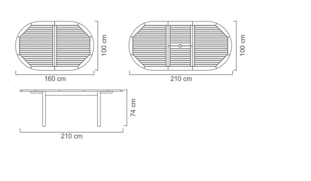 EXCELLENCE OVAL EXTEND 4-8 PERSONS