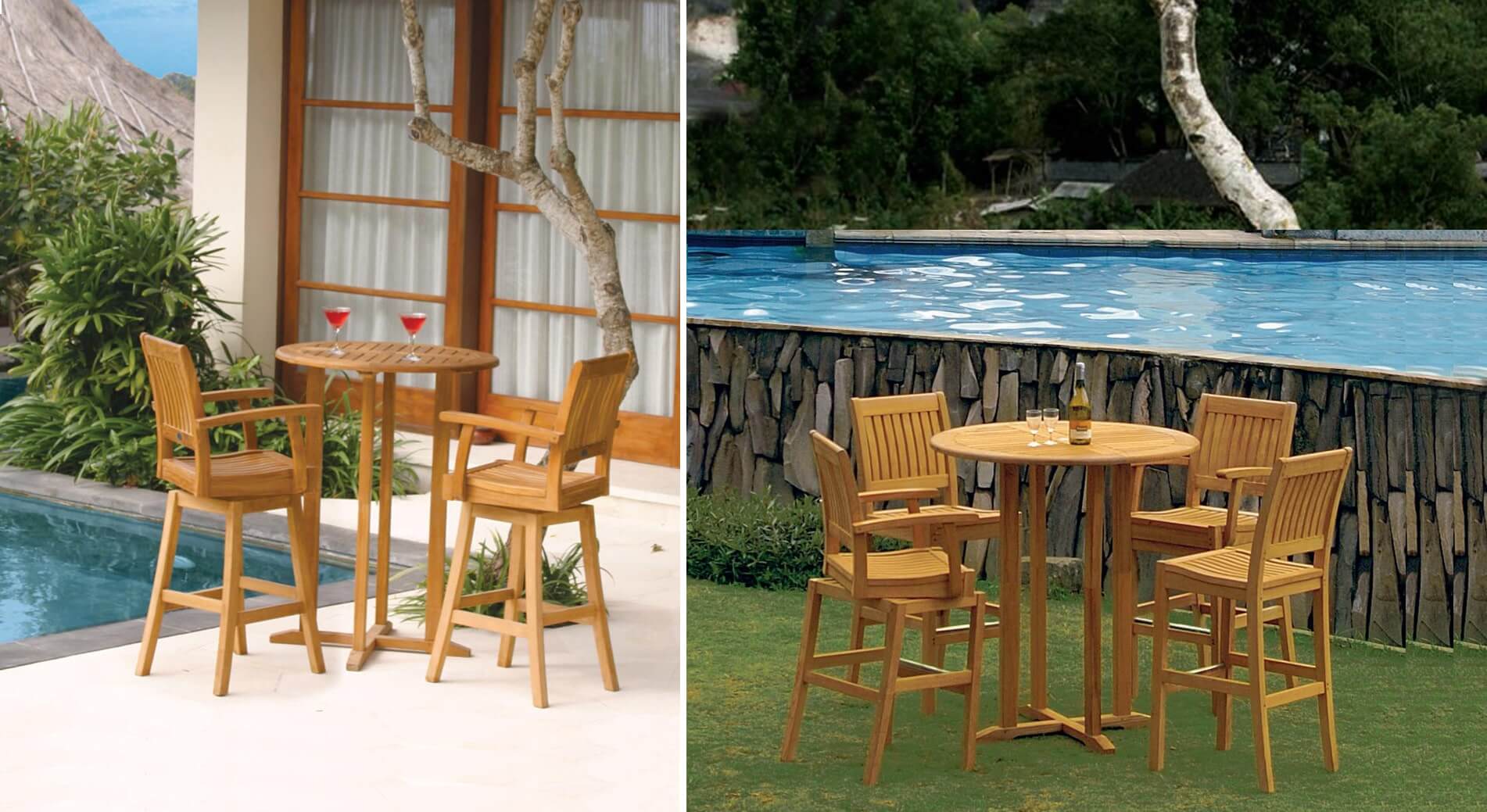 Cardiz "Teak" | Outdoor Bar