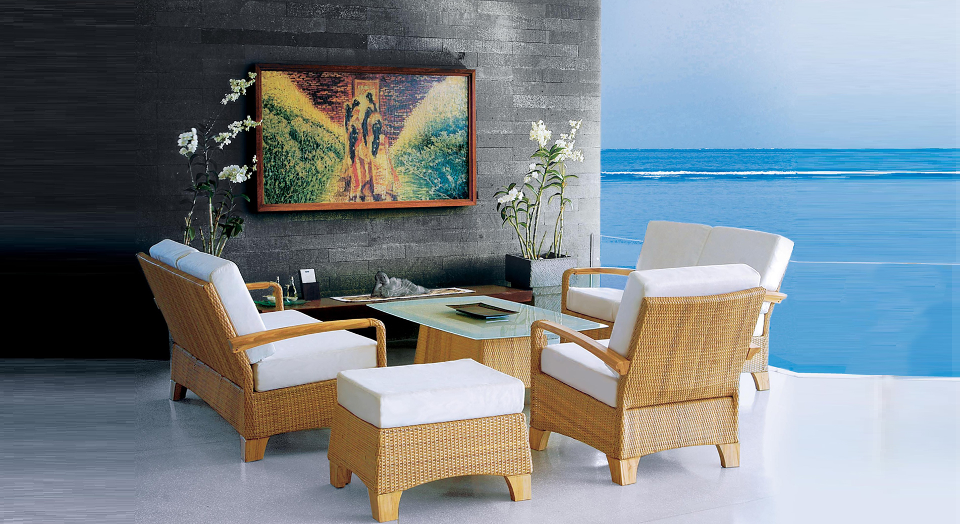 Prada " Wicker" | Deep Seating