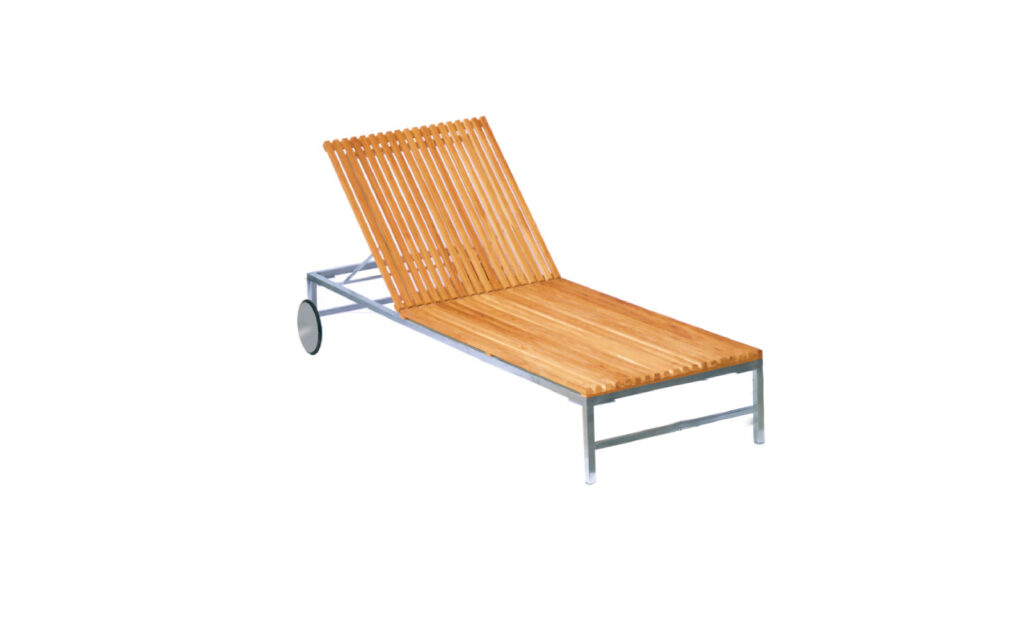 Techxist "Teak" | Lounger