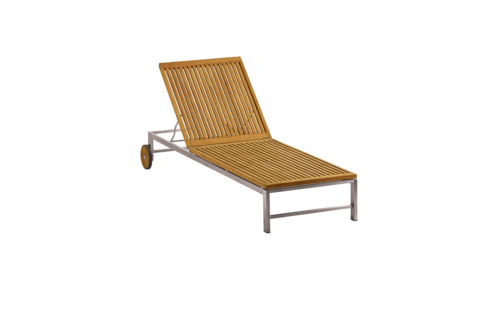 Violette "Teak" | Lounger