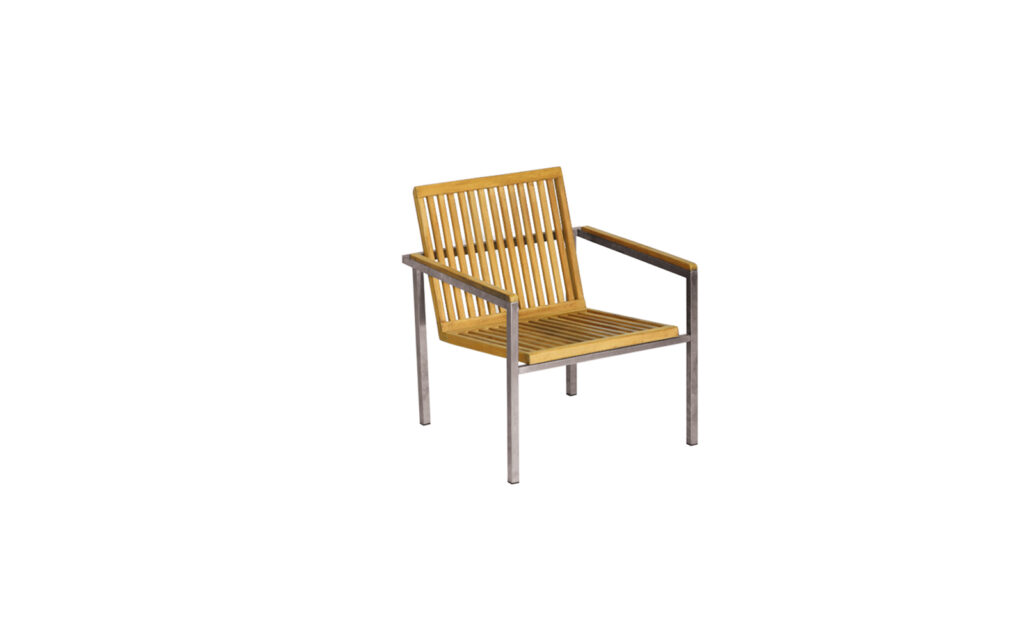 Violette "Teak" | Large Arm Chair
