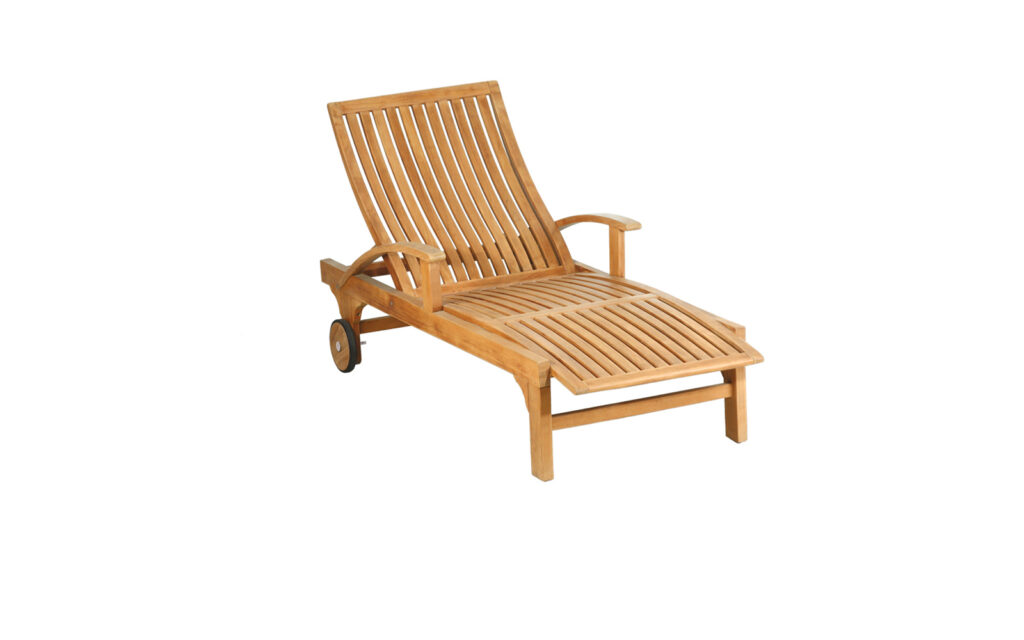 Cardiz "Teak" | Outdoor Lounger